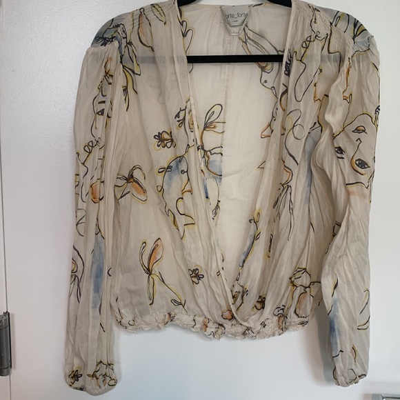 Forte Forte Wrap Style Blouse - Picture 4 of 5